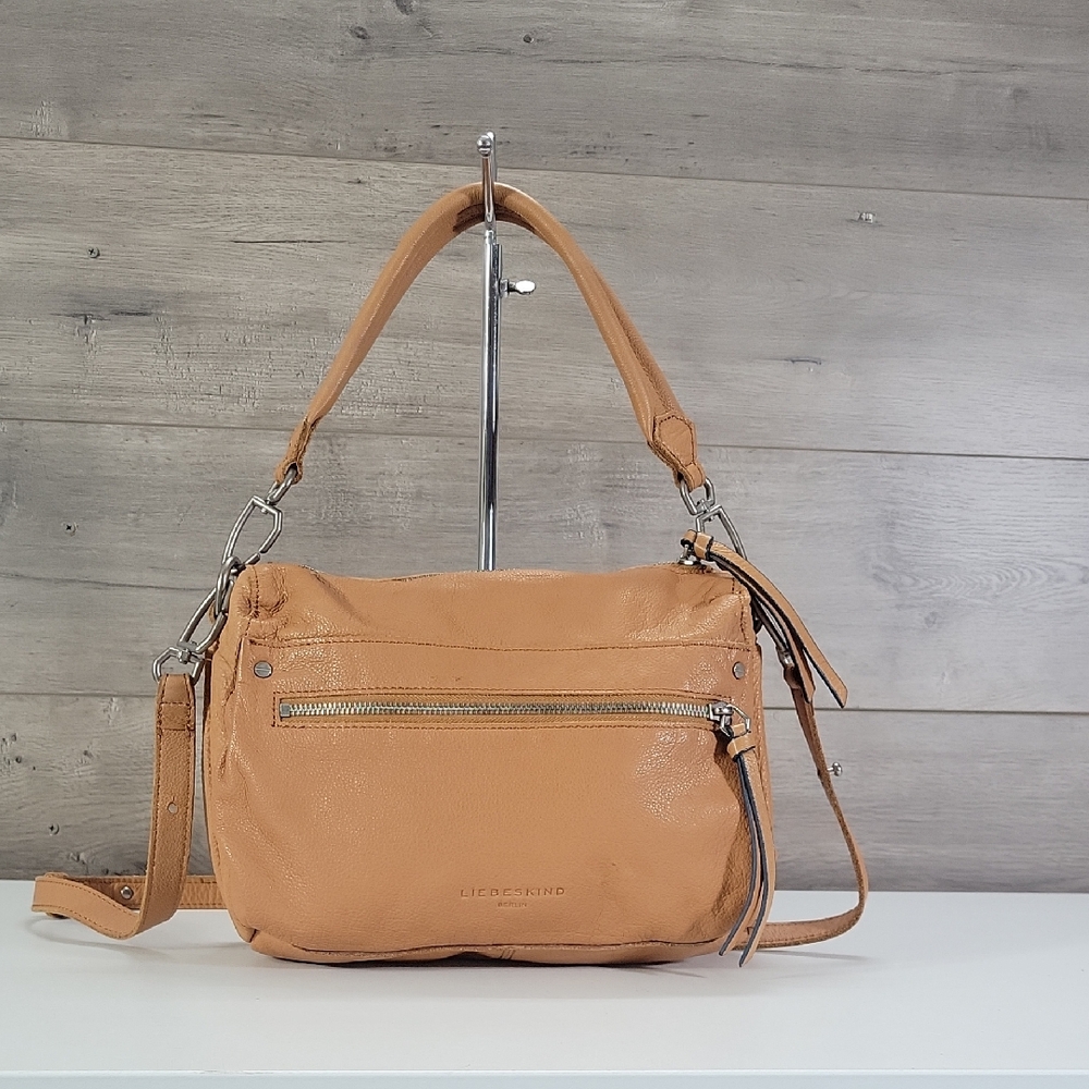 Liebeskind Berlin Camel/Tan Leather Shoulder Bag
